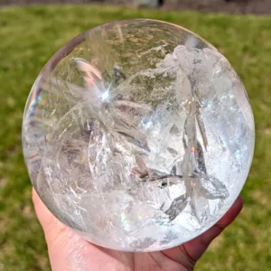 1pc Elegant Clear Quartz Crystal Sphere