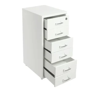 6 Drawer File Cabinet with Lock