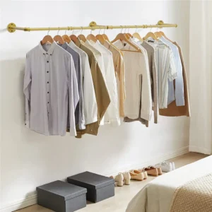 70.8 Inch Industrial Pipe Clothing Rack