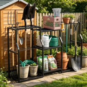 Metal Garden Tool Organizer