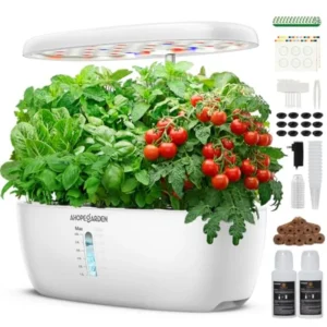 Indoor garden hydroponics growing system
